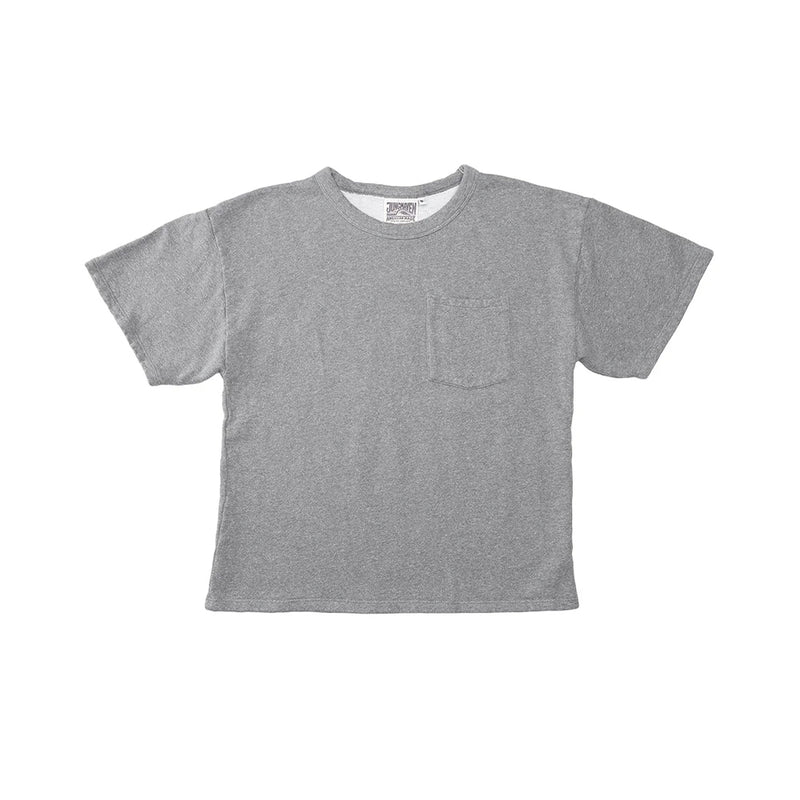 Jungmaven - T-Shirt Poche Baseline - Gris Sunset