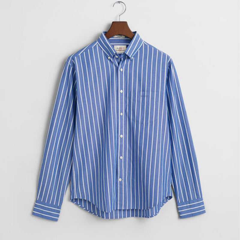 GANT - Chemise à Rayures - Lapis Blue