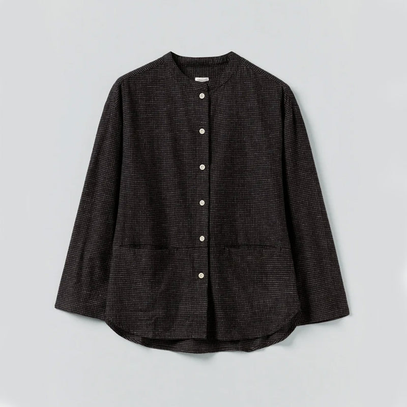 Toast - Chemise à Carreaux - Noir et Ecru
