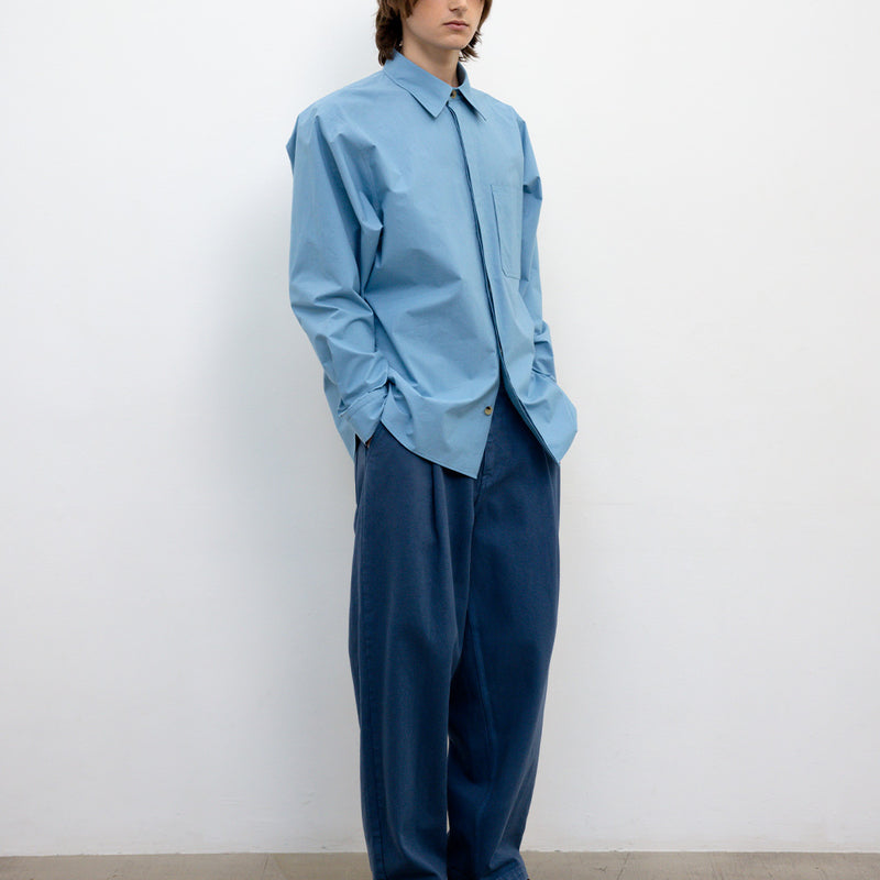 Le 17 septembre - Chemise Raglan - Bleu