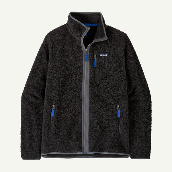 Patagonia - Veste Retro Pile Fleece - Noir Forge Gris