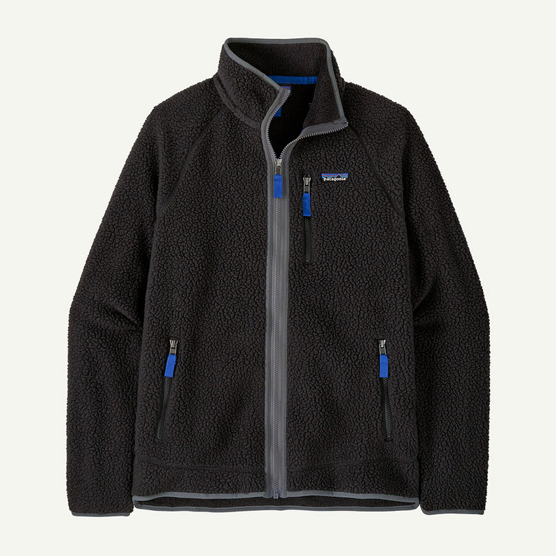 Patagonia - Veste Retro Pile Fleece - Noir Forge Gris