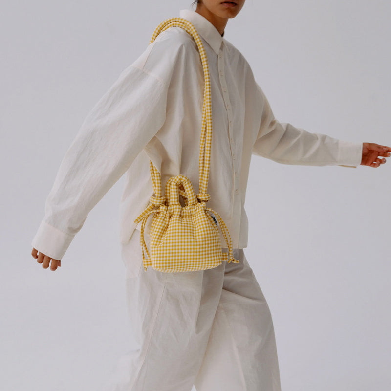 Ölend - Sac Micro Ona - Jaune Vichy