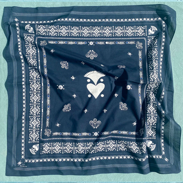 Atelier Peregrine - Bandana Breizh - Encre
