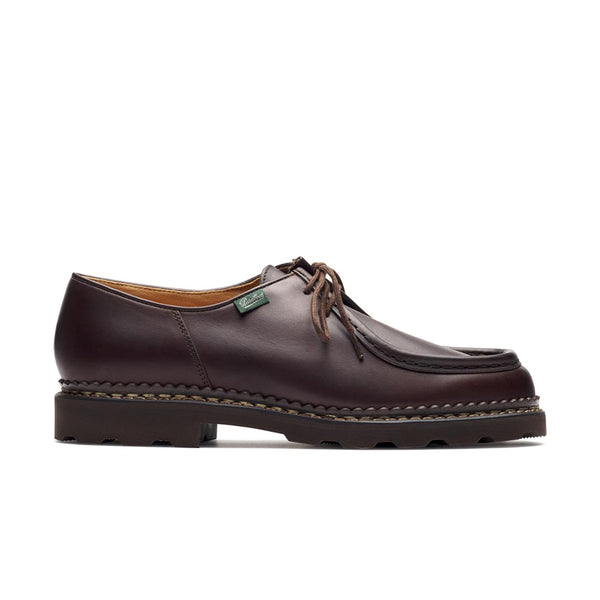 Paraboot - Derbies Michael en cuir - Lisse Marron