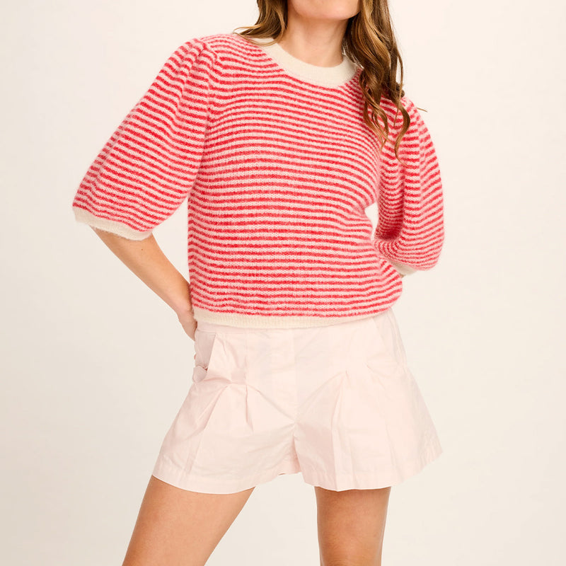 Les Tricots D'o - Pull Federica - Rouge