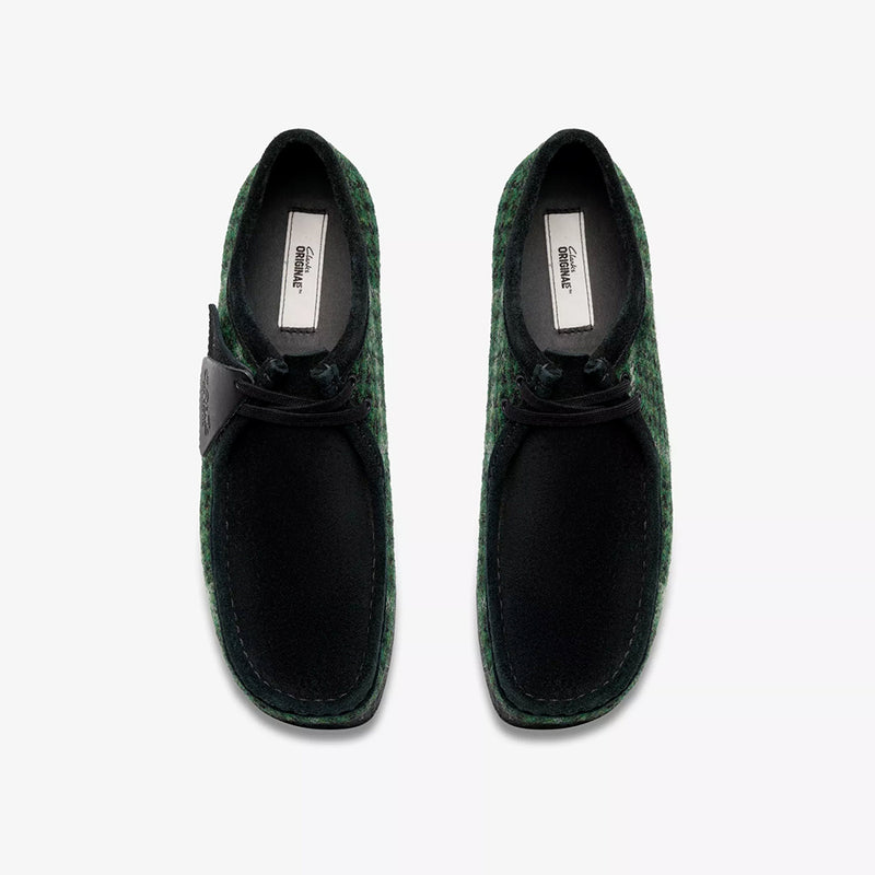 Clarks - Wallabee - Vert Tweed