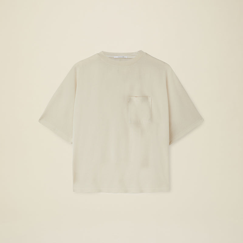 Pomandère - T-shirt en coton - Beige