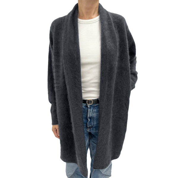 C.T.plage - Cardigan Long - Gris