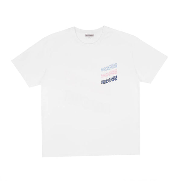 Bisous Skateboard - T-shirt Sonics Vichy - Blanc