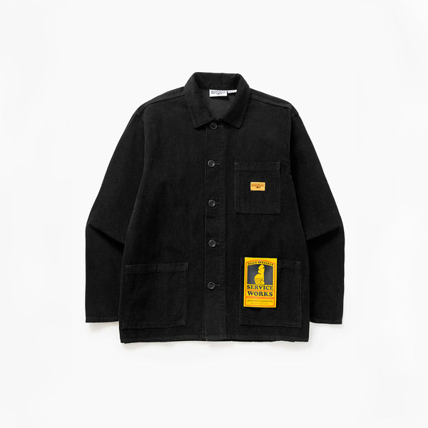 Service Works - Chemise Travail Velours - Noir