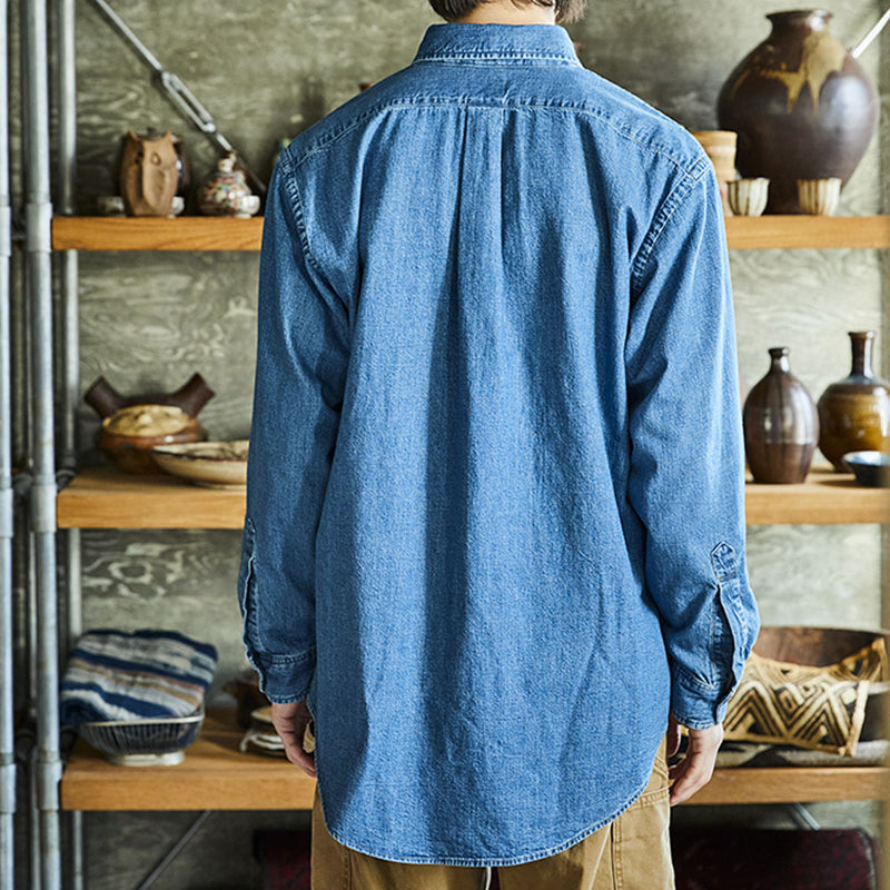 OrSlow - Chemise à boutons - Bleu Jean