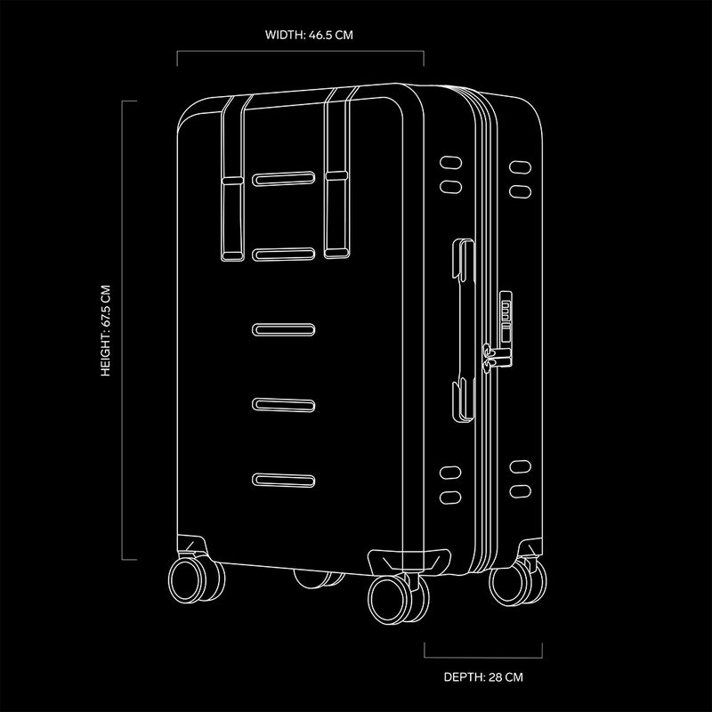 Db Journey - Ramverk Check-in Luggage - Noir