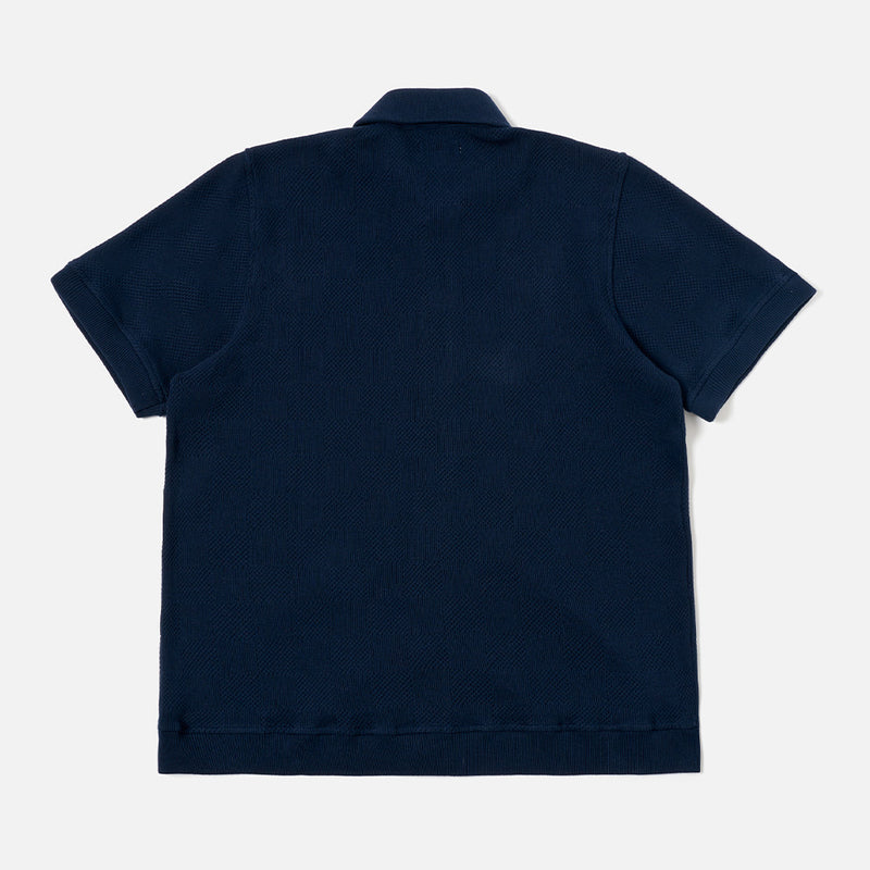 Universal Works - Polo Through Button -  Marine