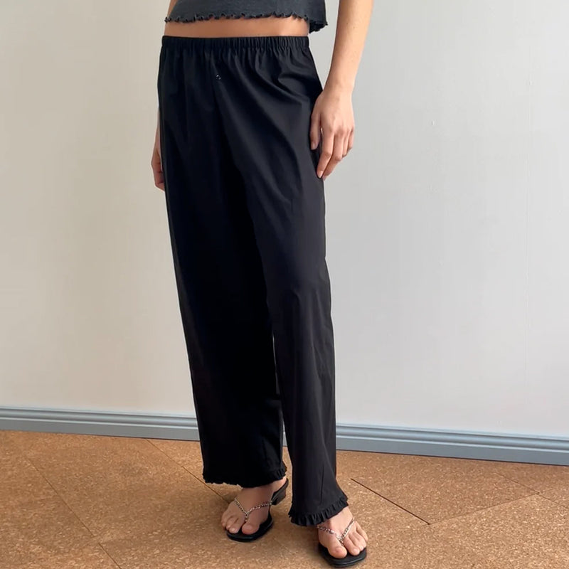 Deiji Studio - Pantalon Flounce - Noir