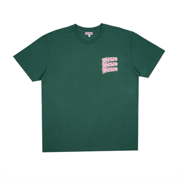 Bisous Skateboard - T-shirt Pablo - Vert Forêt