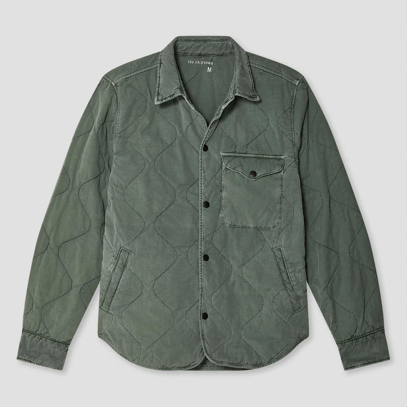 Save Khaki United - Veste Matelassée Flight - Vert Surplus