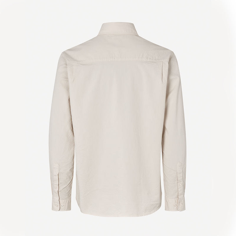 Samsoe Samsoe - Chemise Sadamon J - Silver Birch