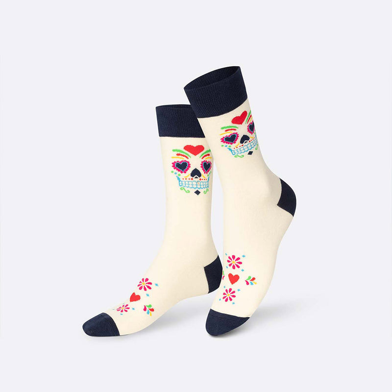 Eat My Socks - Chaussettes Calaca - Blanc