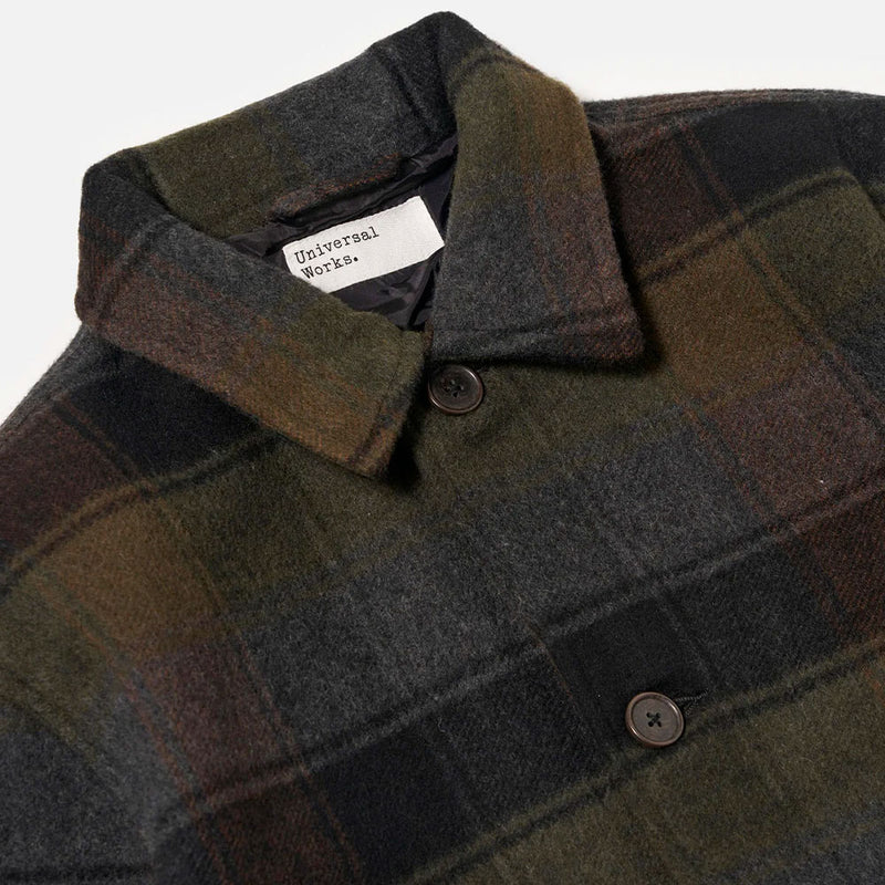 Universal Works - Veste Wayfarer - Noir, Marron