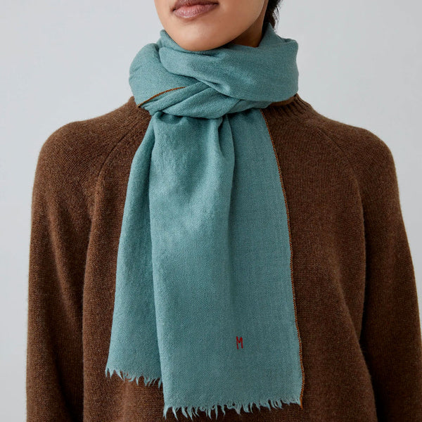 Moismont - Echarpe - Celeste blue