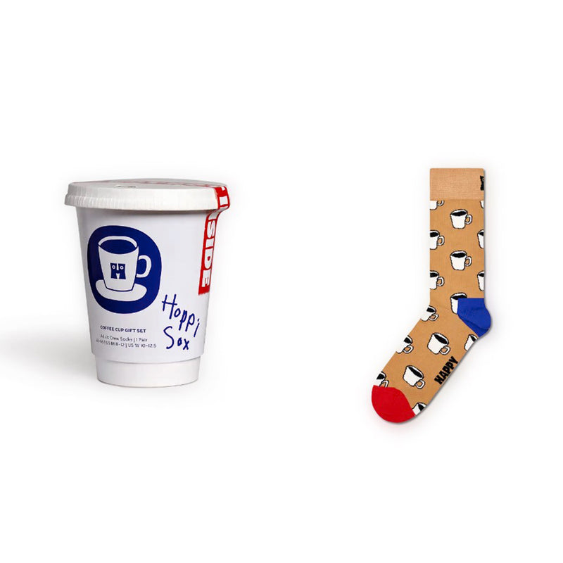 Happy Socks - Set de chaussettes Coffee Cup - Marron