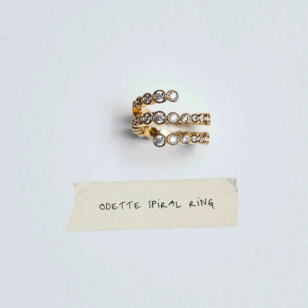 RAGBAG - Bague Odette Spiral - Or