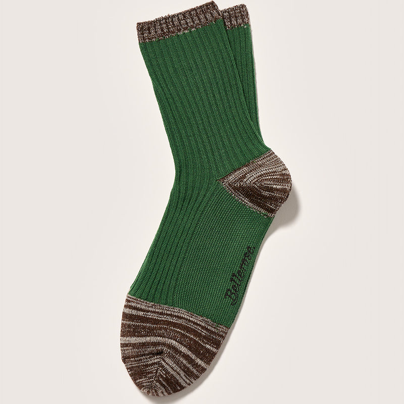 Bellerose - Chaussettes Baudy - Vert/Gris