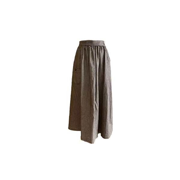 Sarahwear - Jupe Farmers rayée Hickory – Hickory