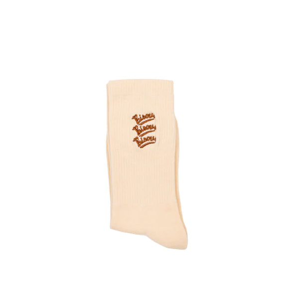 Bisous Skateboard - Chaussette Gianni - Jaune