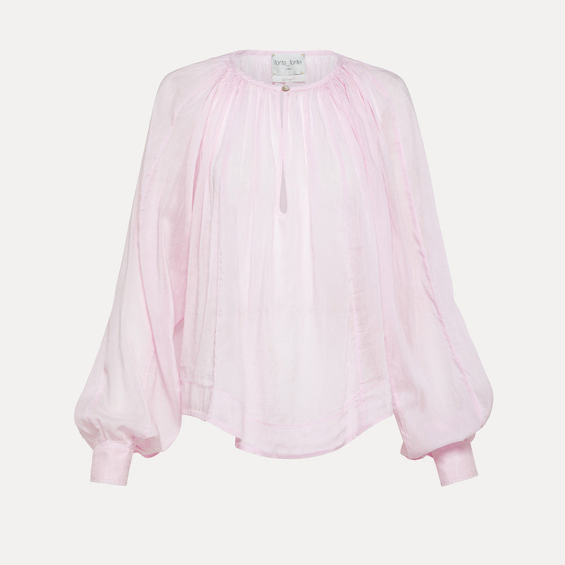 Forte_Forte - Chemise Bohemienne - Oyster