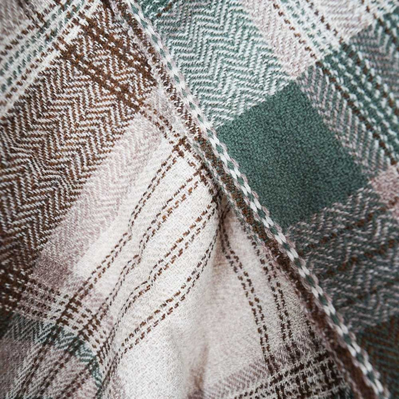 Plaid en laine n°81 - Naturel - Moismont