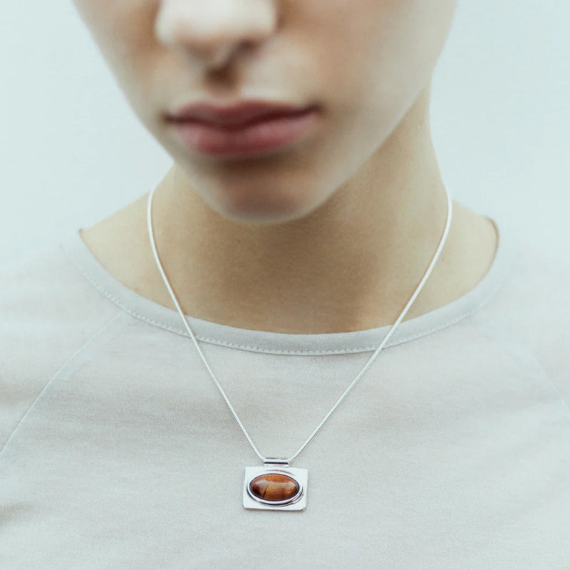 Ragbag - Collier Squared Emberly - Silver