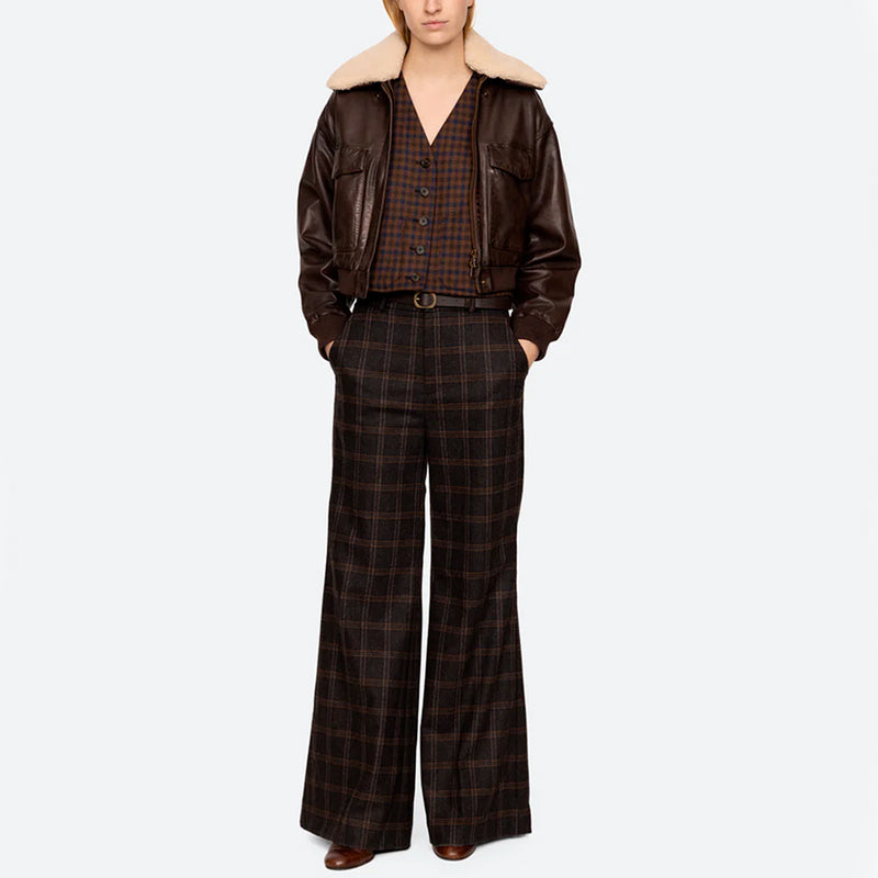 Sea NY - Bomber Aviateur Lenoir - Chocolat