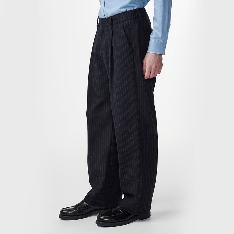 NN07 - Pantalon Kay - Marine Rayures