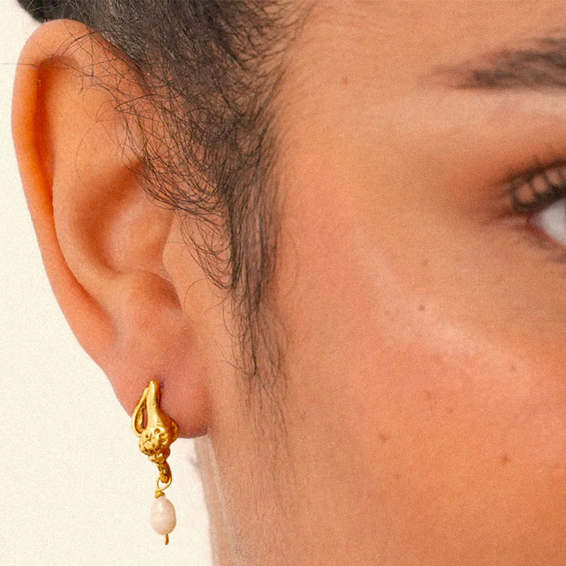 Fontennoy - Boucles d'oreilles Conchiglie Alle Vongole - Or
