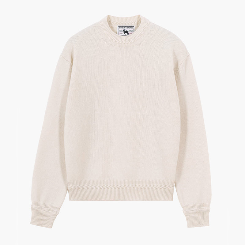 Museum Garments - Maille Boxy - Ecru