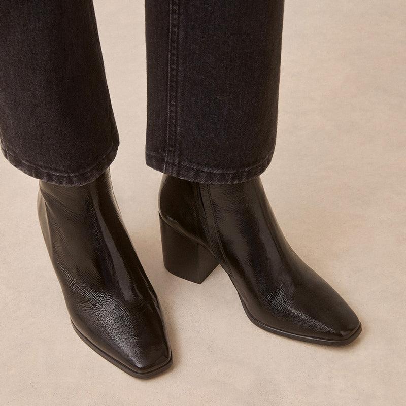 Rivecour - Bottines n°670 - Noir Vernis