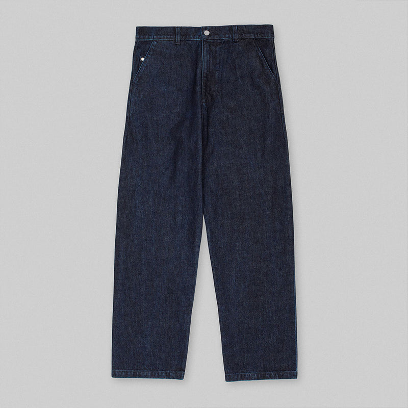 Arpenteur - Pantalon 5 Poches - Indigo