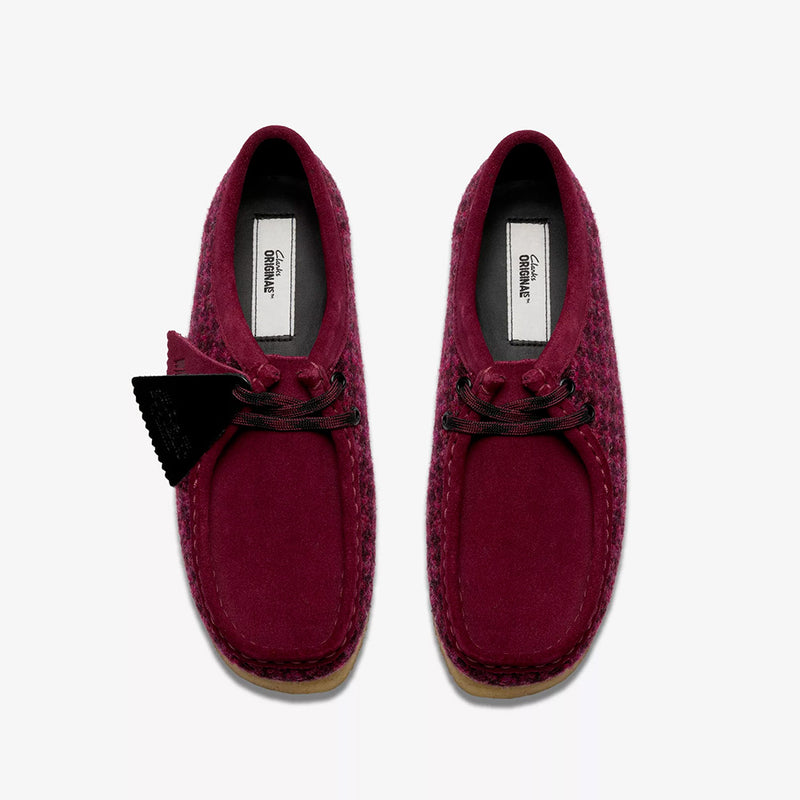Clarks - Wallabee - Violet Tweed
