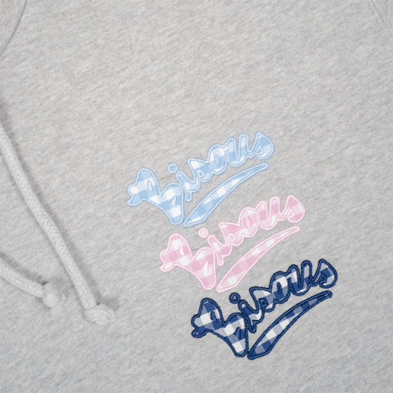 Bisous Skateboard - Hoodie Gianni Vichy - Gris