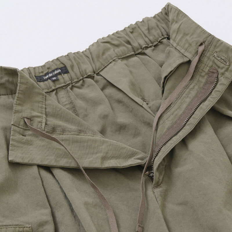 Pas de Calais -  Pantalon Cargo - Kaki