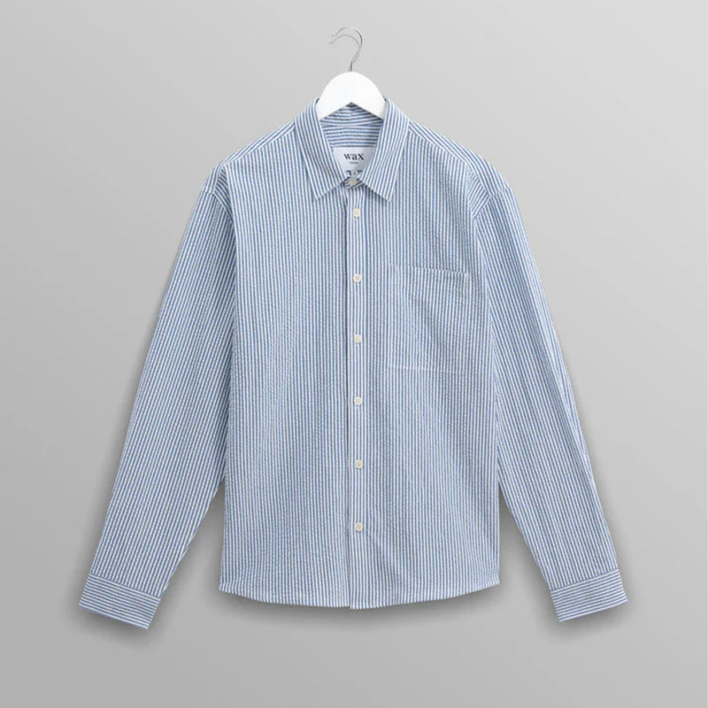 Wax London -  Chemise Rove - Bleu