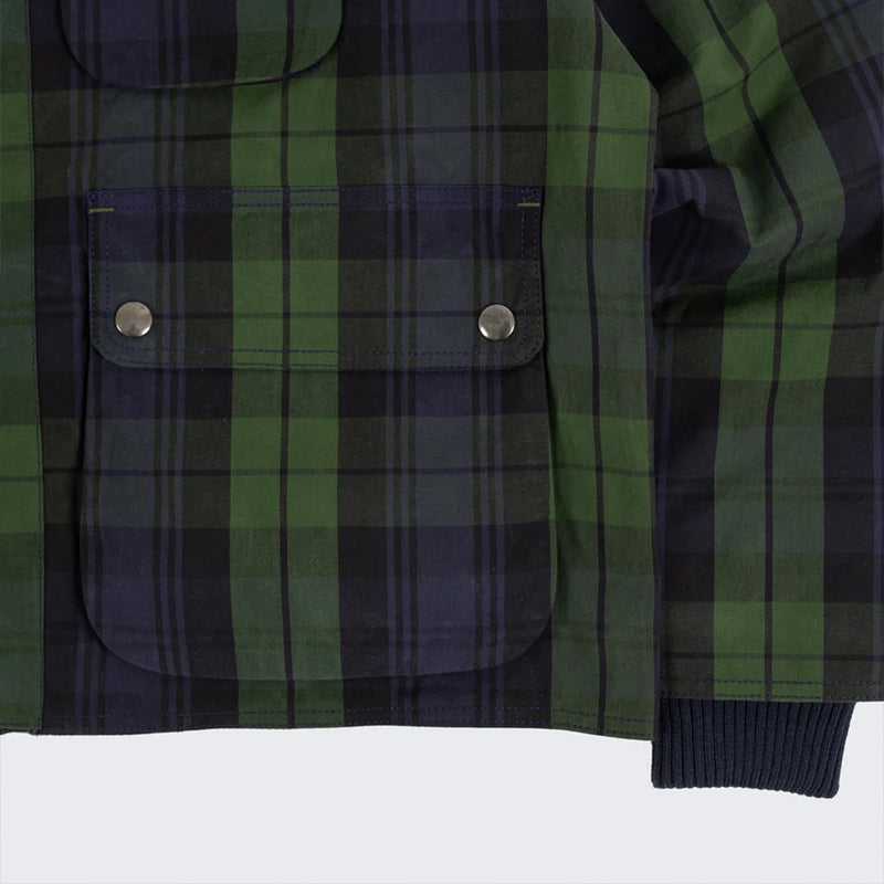 Brut - Veste The Checked Wax - Vert & Bleu