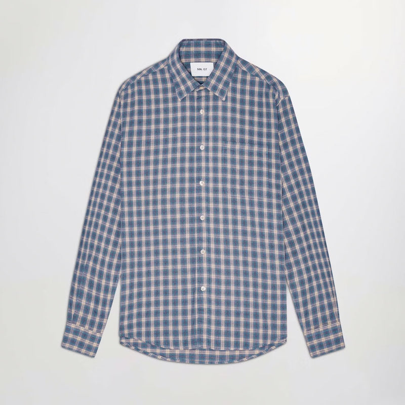 NN07 - Chemise Deon - Bleu Carreaux