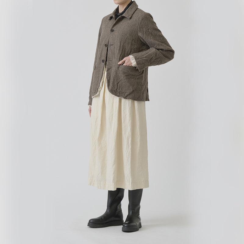 Pas de Calais - Jupe Lin Coton - Naturel