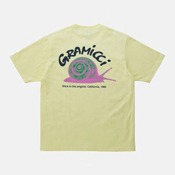 Gramicci - T-shirt Snail - Lemon