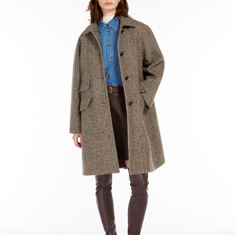 Weekend Max Mara - Manteau Pitone - Brun