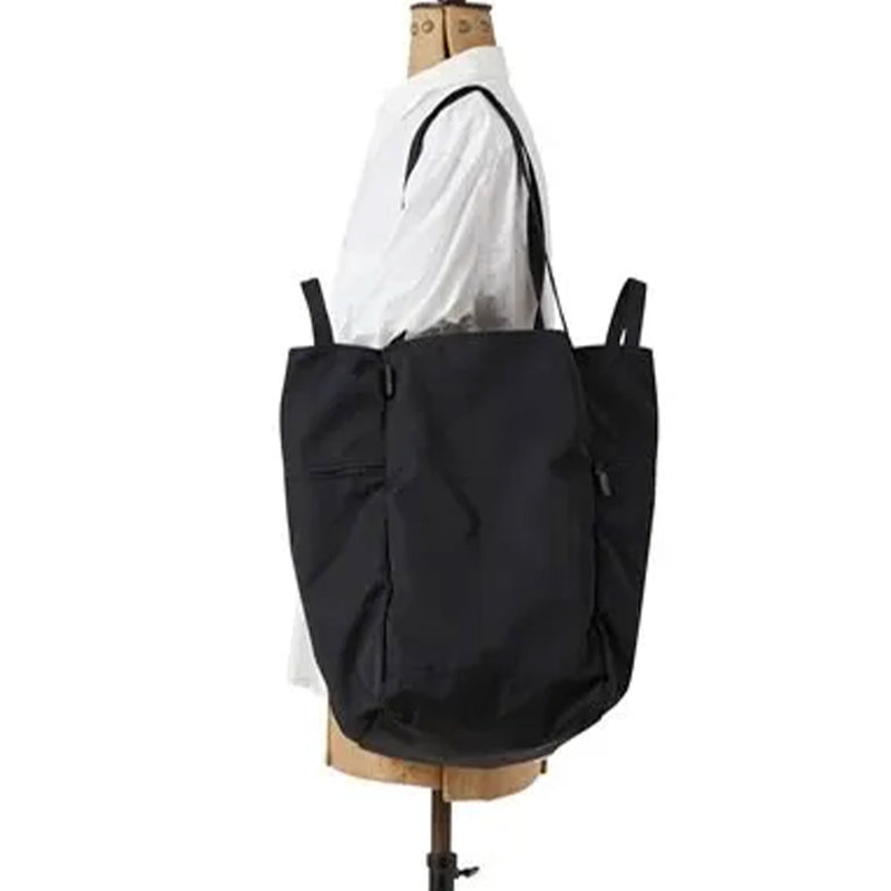 Amiacalva - Sac Cabas Zippé Garbadine - Noir