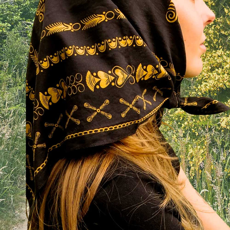 Atelier Peregrine - Bandana Breizh - Blé Noir